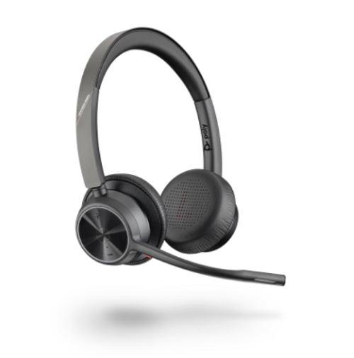 Poly Voyager 4320 UC Wireless Bluetooth Duo Headset (USB-C) Teams Version