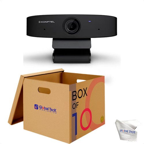 Bundle of Konftel Cam10 Webcam with Microfiber Cloth (Pack of 10) (GTW-KO-931101001-10-MC) Bundle of Konftel Cam10 Webcam with Microfiber Cloth (Pack of 10) (GTW-KO-931101001-10-MC)