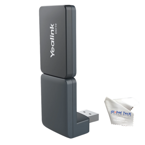 Yealink DECT Wireless USB Dongle DD10K connected to a Yealink IP phone