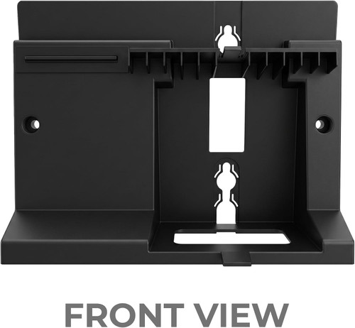 Poly Wall Mount Bracket (10pk) for Polycom VVX 450 Telephones only, 89D25AA, Engineered for A Secure Fit, Ideal for a Clutter-Free Workstation, Enhances Accessibility, Bundle w/Global Teck Cloth
