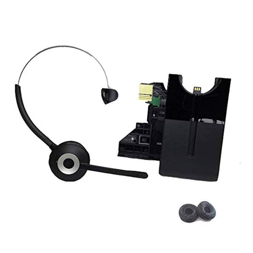 Global Teck Bundle for Mitel Wireless DECT Headset for MiVoice 6930, 6940 Phones - This Headset is only Compatible with 6930 and 6940 Mitel Models - Includes Two Soft Leatherette Cushions