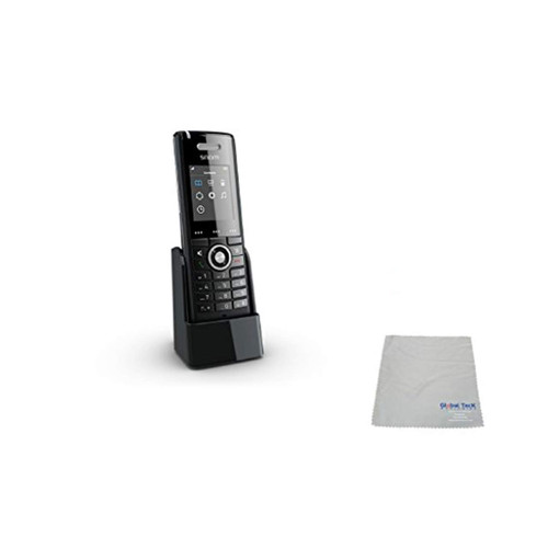 SNOM M65 - Pro Handset and Charger - Wideband Audio - Microfiber Cleaning Cloth