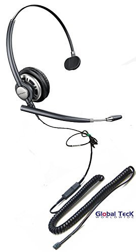 Polycom Compatible HW710 Headset Bundle, SoundPoint Phones: IP335, 450, 501, 550, 560, 601, 650, 670, VVX101, VVX201, VVX300, VVX310,VVX400, VVX410, VVX500, VVX600, VVX1500, CX300, CX500, CX600