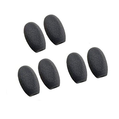 Foam Gaming Microphone Windscreen Covers 6pk I Compatible with Headphones by Turtle Beach Recon, Elite Pro, Sades SA708, Logitech Prodigy, Kotion G2000, 8740-06