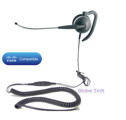 Cisco Compatible Jabra GN2117-ST Direct Connect Headset| 7940, 7941, 7942, 7945, 7960, 7961, 7962, 7965, 7971, 7972, 7975, 7985, 7970