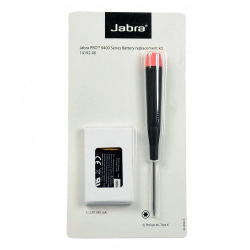 Jabra Spare Battery Kit for Logitech BH970 and GN9450, GN9460, GN9470 Wireless Headsets