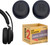 Replacement Ear Pad Cushions Compatible with Jabra Evolve2 65 and Evolve2 40 Headsets, Fits Earpiece Earcup to Exact Specs, 2pk of Leather Ear Cushions by Global Teck Worldwide (2-Pack Ear Cushions)