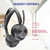 Plantronics Poly Voyager Focus 2 MS Wireless Headphones with Headset Stand, Compatible for Teams, Phones Calls, Zoom, Noise Cancelling Wireless Headset with Mic for Work, Over The Ear, GTW Microfiber