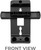Poly CCX 350 Wall Mount Bracket for CCX 350 Desk Phone Only, Does NOT fit Other Poly Models, Precision Fit for Workstations and Common Areas, Easy Access, Part 89D05AA, 2200-49696-001, GTW Cloth