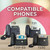 Yealink Power Supply PS5V600US 5V 0.6A - Cordless Phones W56H, W52H, W57R, W59R, W71H, W73H, W74H, W76, W78H, Desk Phones - T40G, T23G, T21, T21P, T30, T31, T33, T21P, T19, Global Teck Microfiber