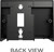 Poly Wall Mount Bracket (10pk) for Polycom VVX 450 Telephones only, 89D25AA, Engineered for A Secure Fit, Ideal for a Clutter-Free Workstation, Enhances Accessibility, Bundle w/Global Teck Cloth