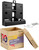 Poly CCX 600/700 Wall Mount Bracket 10 Pack for Desk Phones Only, Secure Precision Fit for Cleaner Workstations and Common Areas, Easy Access, Part 85W91AA, 2200-49743-001, Includes Global Teck Cloth