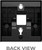 Poly CCX 500/505 Wall Mount Bracket for Desk Phones Only, Secure Precision Fit for Cleaner Workstations and Common Areas, Easy Access, Part 89D06AA, 2200-49713-001, Includes Global Teck Cloth