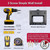 Yealink Wall Mount Bracket T33G, T34W & MP52 IP Phones, Secure Holder for Offices, Call Centers, Clinics - Durable Build, Fast Easy Installation, Free Desk Space, Organize Workstations with GTW Cloth
