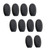 Global Teck Worldwide Foam Gaming Microphone Windscreens Covers 10 Pack I Compatible Headphones - Turtle Beach Recon, Elite Pro, Sades SA708, Logitech Prodigy, Kotion G2000, 8740-10