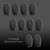 Global Teck Worldwide Foam Gaming Microphone Windscreens Covers 10 Pack I Compatible Headphones - Turtle Beach Recon, Elite Pro, Sades SA708, Logitech Prodigy, Kotion G2000, 8740-10