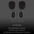 Ear Cushions Kit Made for BlueParrott B450 XT - Extra-Thick Memory-Foam Cushion for All Day Comfort Restores Original Headset Comfort - Ideal for High Usage (Black), B450 XT only - Prior to May 2020