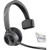 Poly Voyager 4310 Plantronics UC Wireless Bluetooth Mono Headset (USB-A) Teams - Bundled w/Global Teck Microfiber - Compatible Deskphone, PC/Mac, for Zoom, RingCentral, Vonage