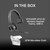 Poly Voyager 4310 Plantronics UC Wireless Bluetooth Mono Headset (USB-A) Teams - Bundled w/Global Teck Microfiber - Compatible Deskphone, PC/Mac, for Zoom, RingCentral, Vonage