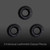 Replacement Headband Earpads Made of Leatherette with Soft Foam Interior, Set of 3 — Compatible with Mitel 5330/5340/5361; Plantronics CS50/CS55/CS60; Jabra Models 2100/2110/2124/2125/9300/9330/9352
