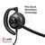 Poly - EncorePro 530 Quick Disconnect (QD) Headset (Plantronics) - Works with Poly Call Center Digital Adapters (Sold Separately) - Acoustic Hearing Protection - Over-the-Ear Wearing Style,Black