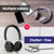 Yealink BH72 Bluetooth Headset Teams with Charging Headphones Stand, USB-A (Black) - Ideal For Zoom and Teams Video Conferencing, Enhanced Audio For Phone Calls, Music, Podcasts, GTW Cloth