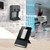 Yealink EXP40 Wall Mount Bracket - Yealink EXP40 Expansion Module Bundle by Global Teck with Microfiber Cloth