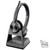 Global Teck Worldwide Poly Savi 7320 Wireless DECT Stereo Headset System, Compatible with RingCentral, 8x8, Zoom, Teams, Vonage, PC/Mac, Microfiber Cloth