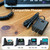 Yealink Accessory Bundle with Wall Mount Bracket and 5V 2A Power Supply Adapter Compatible with Yealink Desk Phones T52S T54S T56A T58V Includes Global Teck Microfiber Cloth