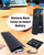 Yealink W76P DECT VoIP Business Cordless Phone System - Global Teck Bundle with W56H Handset and Microfiber Cloth - Requires VoIP Internet Phone Service