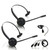 Plantronics HW540 EncorePro Noise Cancelling Convertible Headset for Avaya Phones, Mute Button Telephone Cord Included, Compatible w/J139, J169, J179, 1608,1616, 9610, 9620, 9620L, 9620C, 9630, 9630