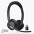 Yealink WH64 Hybrid Wireless Headphones DECT & Bluetooth Mono MS, Teams Certified, For PC, Laptop & Mobile, USB-C Dongle, 150m Range, 32H Talk Time, 3-Mic Noise Cancelling Acoustic Shield 2.0