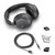 Poly Voyager Surround 80 USB-C & Bluetooth Headset With Active Noise Cancellation (ANC), Boomless Microphone, Open Office Certified, Multi-Device Support for Cellphones, PC/Mac, Includes Microfiber