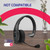 Ear Cushions Kit Made for BlueParrott B450 XT - Extra-Thick Memory-Foam Cushion for All Day Comfort Restores Original Headset Comfort - Ideal for High Usage (Black), B450 XT only - Prior to May 2020