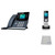 Yealink T54W Touch Screen SIP Phone Bundle with 2 W56H Cordless Handsets, Power Supply, DECT Dongle and Global Teck Microfiber Cloth (T54W - 2Handset Bundle)