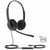 Yealink UH34 Duo Teams Certified Lite Wired Headset (USB-C), Connects to Deskphone, PC/Mac, Softphones - Works with Teams, Zoom, RingCentral, 8x8, Vonage, Global Teck Microfiber Included