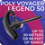 Poly Voyager Legend 50 UC Bluetooth Headset, Charging Case, AI-Powered Noise Cancellation, 4-Mic WindSmart, 10-Hr Battery, 98 ft Wireless Range, Multipoint Connectivity, Voice Assistant, GTW Charger