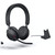 Jabra Evolve2 65 Wireless Headset Certified for MS Teams, Bluetooth Dongle, Compatible with Zoom, Meet, Ideal for Work from Home, Phone Calls, Video Calls, Bundled w/Mobile Wallet, Gold Support