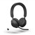 Jabra Evolve2 65 Wireless Headset Certified for MS Teams, Bluetooth Dongle, Compatible with Zoom, Meet, Ideal for Work from Home, Phone Calls, Video Calls, Bundled w/Mobile Wallet, Gold Support
