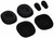 Leatherette Ear Cushion Kit for Blue Parrot 350 (1st Gen Model), Mic Windscreen Replacement 6pcs by Global Teck