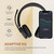BH74 Yealink Headset Bluetooth Wireless with Headphone Charging Stand, Compatible with Teams, Zoom, Webex, Meet Video Calls, Acoustic Shield Mic & Hybrid ANC, Long Battery, Ideal for Office & Remote