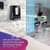 Yealink EXP40 Wall Mount Bracket - Yealink EXP40 Expansion Module Bundle by Global Teck with Microfiber Cloth