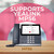 Yealink MP56 Wall Mount Phone Bracket, Secure Durable Holder for Desk Phones, Easy Installation, Space-Saving Organizer for Offices, Call Centers, Clinics, Workstations & Home Use with GTW Cloth.