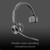 Poly Savi 7320 Wireless DECT Stereo Headset System, Compatible with RingCentral, 8x8, Zoom, Teams, Vonage, PC/Mac, Microfiber Cloth