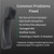 Yealink Phone Handset Spare Replacement for Telephones - T43U,T42U, T40P, T41S, T42S, T40G, T41P, T42G, Made to Exact Specs to Ensure Optimal HD Audio During Conversations, Global Teck Microfiber