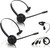 XS 820 Telephone Headset Bundle for Agent Training, Coaching, Monitoring, Supervising, Onboarding - Compatible Desk phones - Avaya, Yealink, Poly, Cisco, Mitel, Grandstream (Mono, Basic Bundle)
