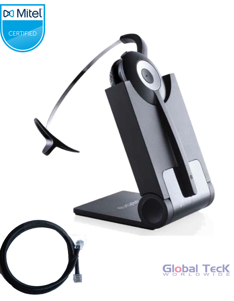 Mitel compatible, Jabra PRO 920 Wireless Headset System, 92065508105 For Mitel IP phones