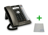 Vtech VSP725 | 3 SIP Acocunt Office Desk Phone | VoIP, PoE, HD Wideband Audio, 3-lines, Speakerphone, 2-port Ethernet | Up to 3 SIP Accounts | Business Office Desk Phone | Requires SIP/VoIP Service (VSP725)