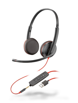 Plantronics Blackwire 3225 DUO USB-C QD 