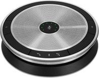 Sennheiser Enterprise Solution SP 20 ML 506050 Sound-Enhanced, User Friendly Mobile Speaker Phone For Desk Mobile Phone Softphone PC Connection Skype for Business Certified, Silver, EXPAND SP 20